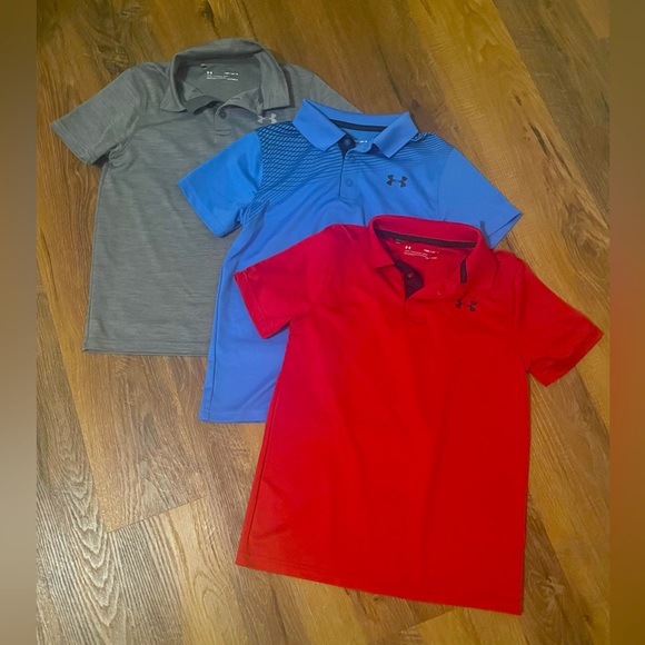 Under Armour Shirts & Tops 3 Kids Under Amour Dry Fit Polos Poshmark